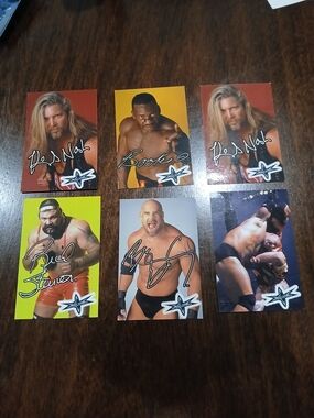 💥💥1999 Crazy Planet WCW Stickers💥💥